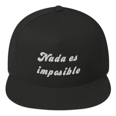 Gorra visera Nada es imposible