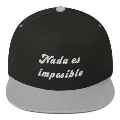 Gorra visera Nada es imposible