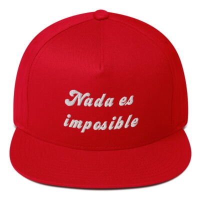 Gorra visera Nada es imposible