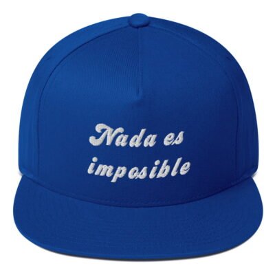 Gorra visera Nada es imposible