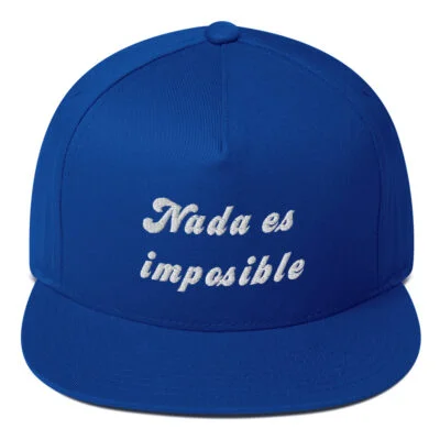 Gorra visera Nada es imposible