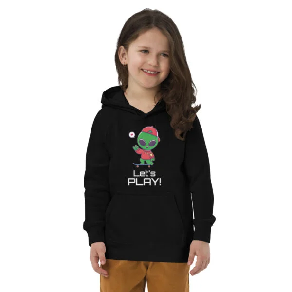 Sudadera con capucha eco alien