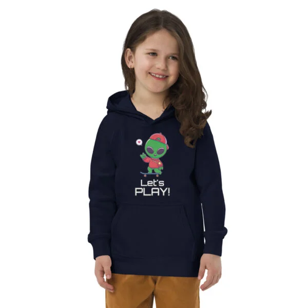 Sudadera con capucha eco alien