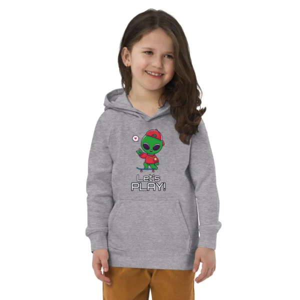 Sudadera con capucha eco alien