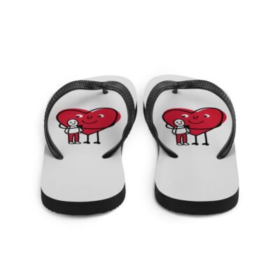 Chanclas corazón