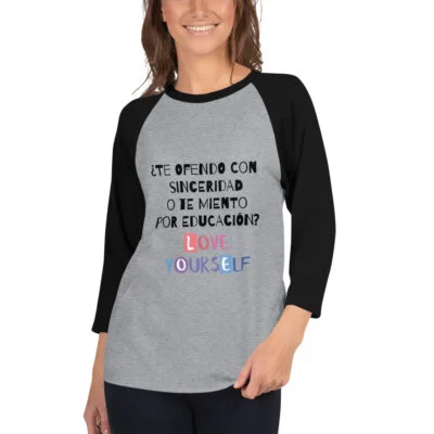 Camiseta manga tres cuartos mujer