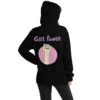 Sudadera con capucha girl power