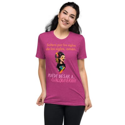 Camiseta manga corta mujer soltera
