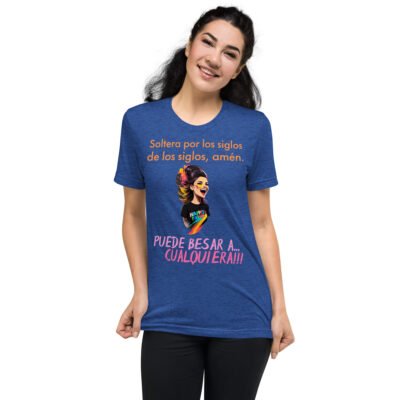 Camiseta manga corta mujer soltera