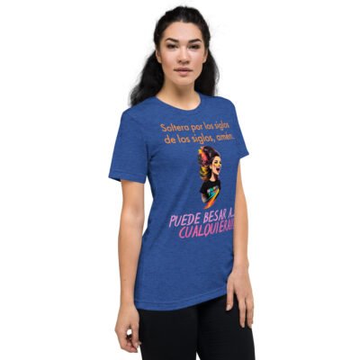 Camiseta manga corta mujer soltera