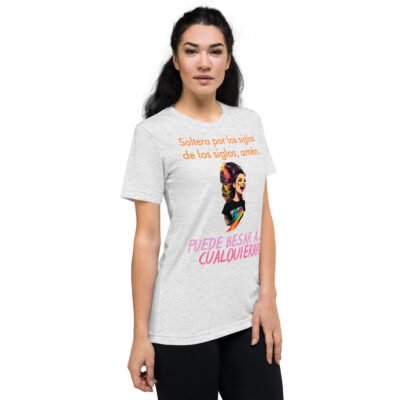 Camiseta manga corta mujer soltera