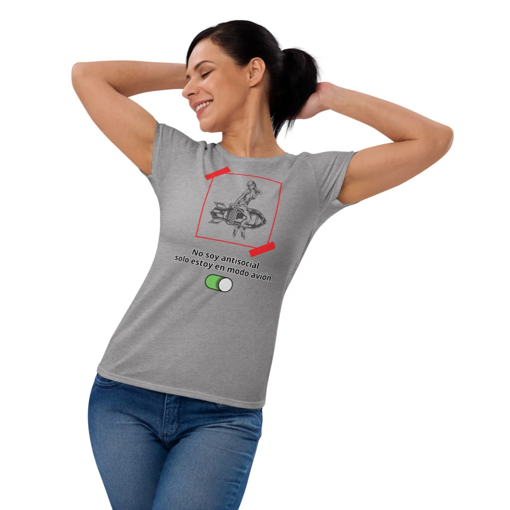 camiseta manga corta antisocial